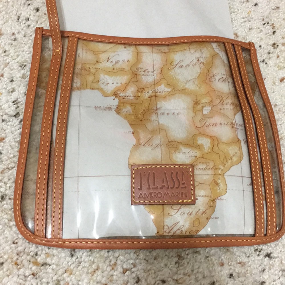 Alviero Martini Clear purse...RARE!